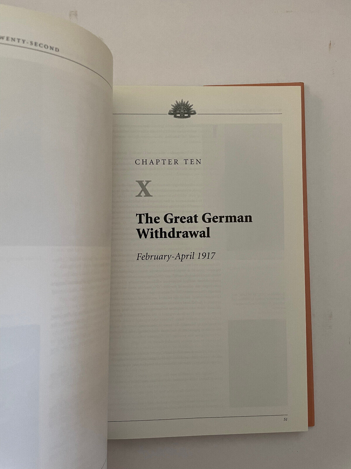 'With The Twenty-Second'. A History of the Twenty-Second Battalion AIF Hardcover