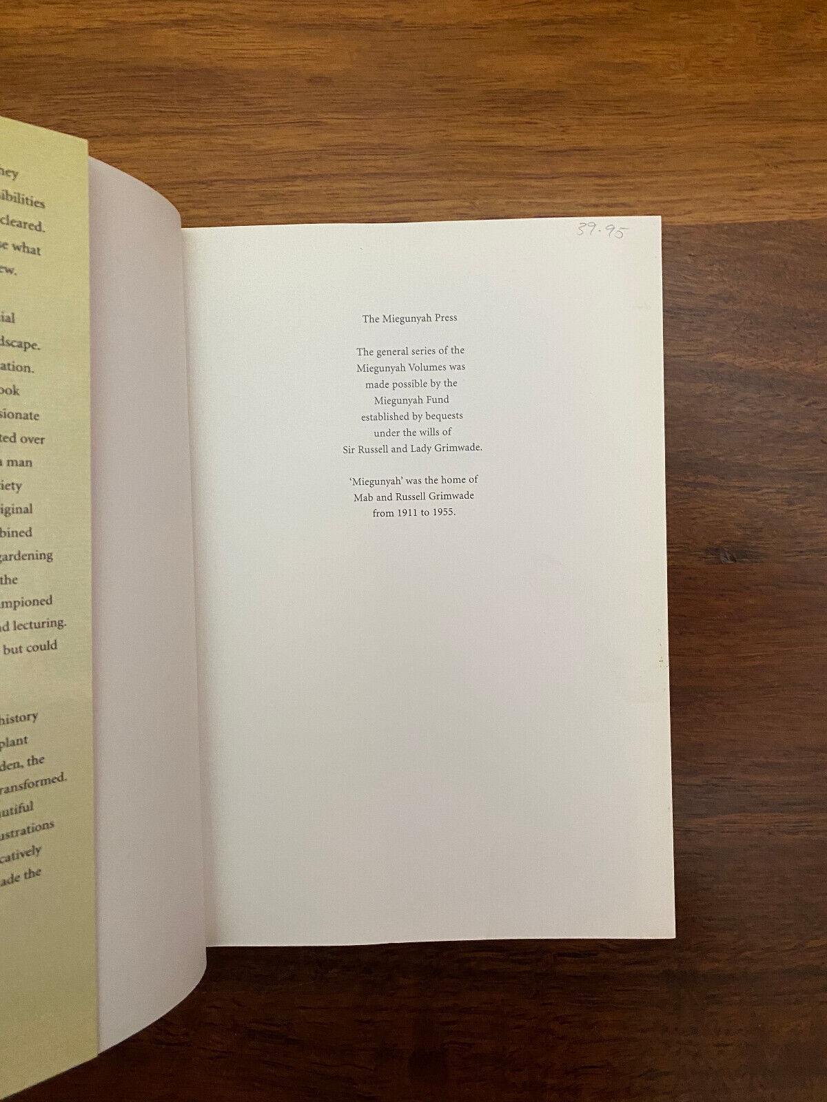 Clearings: Six Colonial Gardener's and Their Landscapes by Paul Fox