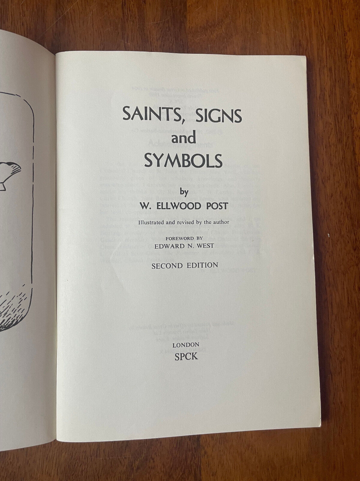 Saints, Signs and Symbols by W.Ellwood Post