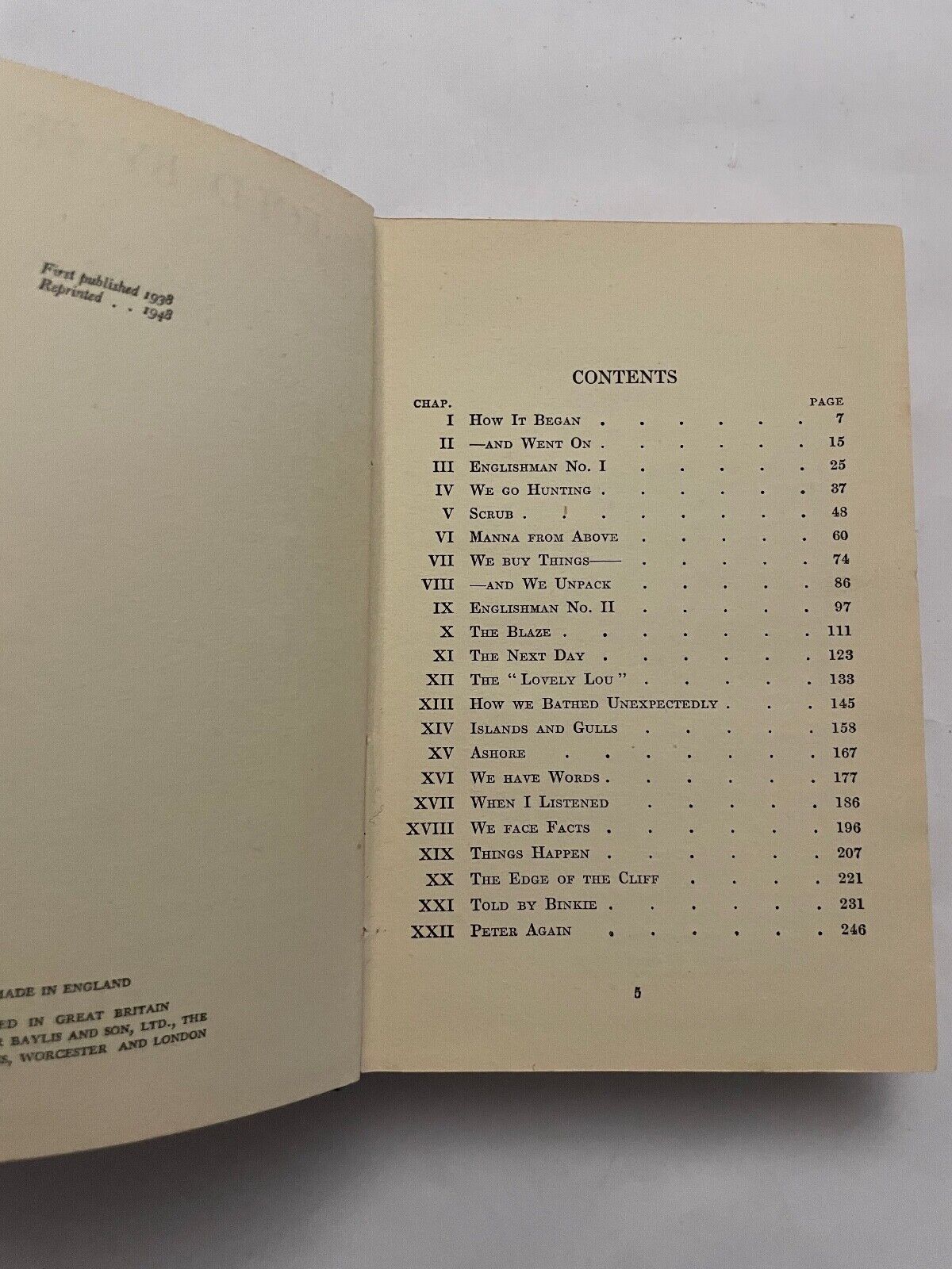 Told By Peter by Bruce, Mary Grant (Hardcover, 1948) second edition no DJ
