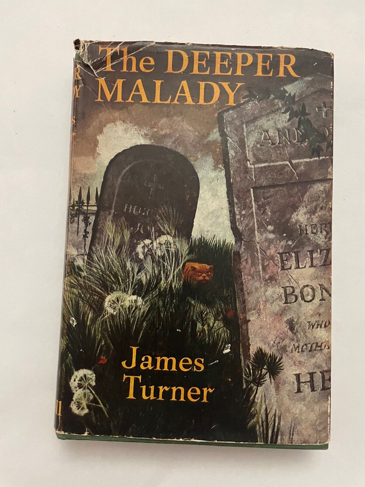 The Deeper Malady by James Turner (Hardcover, 1959) scarce 1st edition