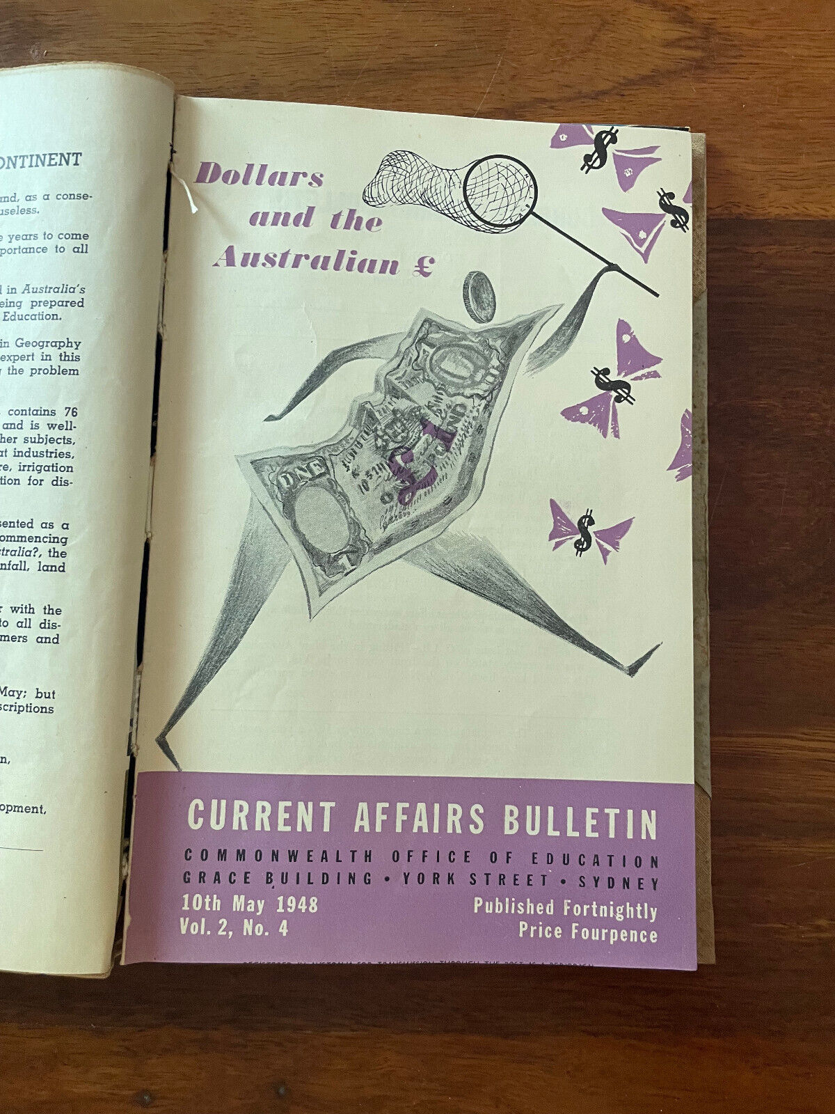 Current Affairs Bulletins (bound) from 1948