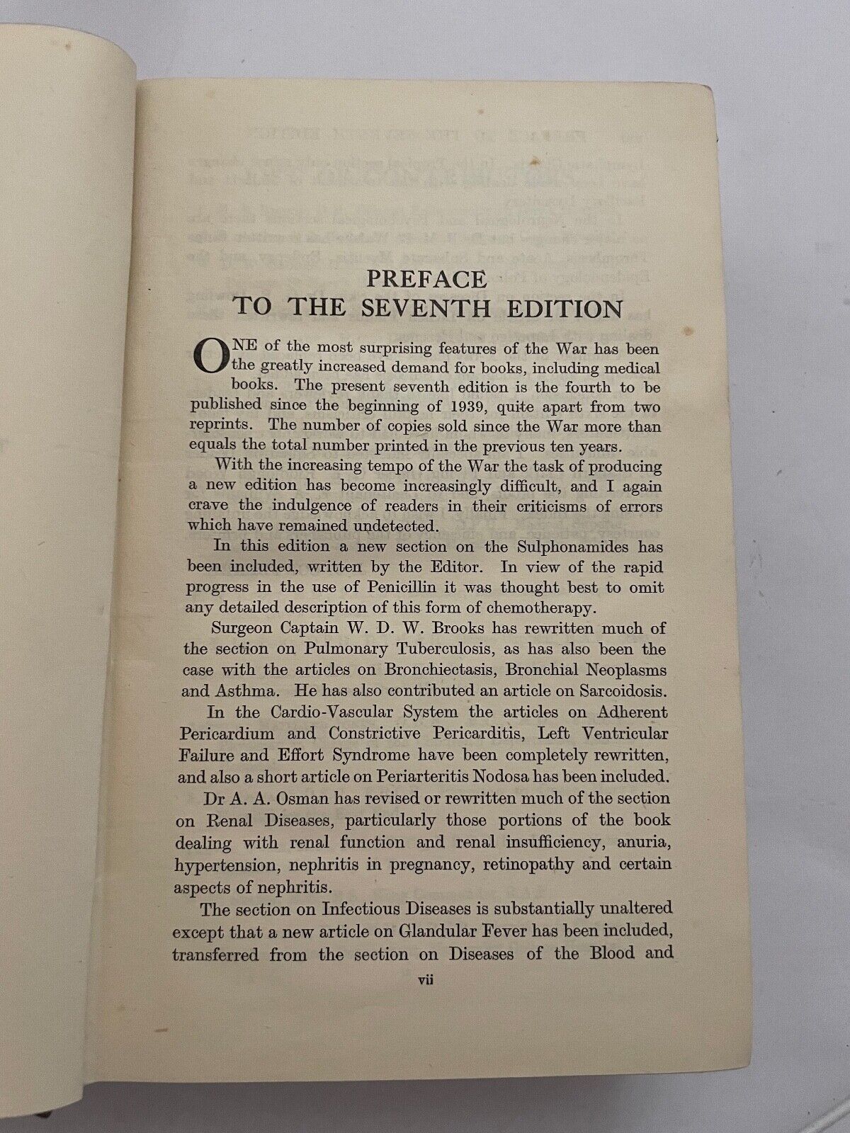 Textbook Of Medicine, John Conybeare & WN Mann  7th Ed Hardcover