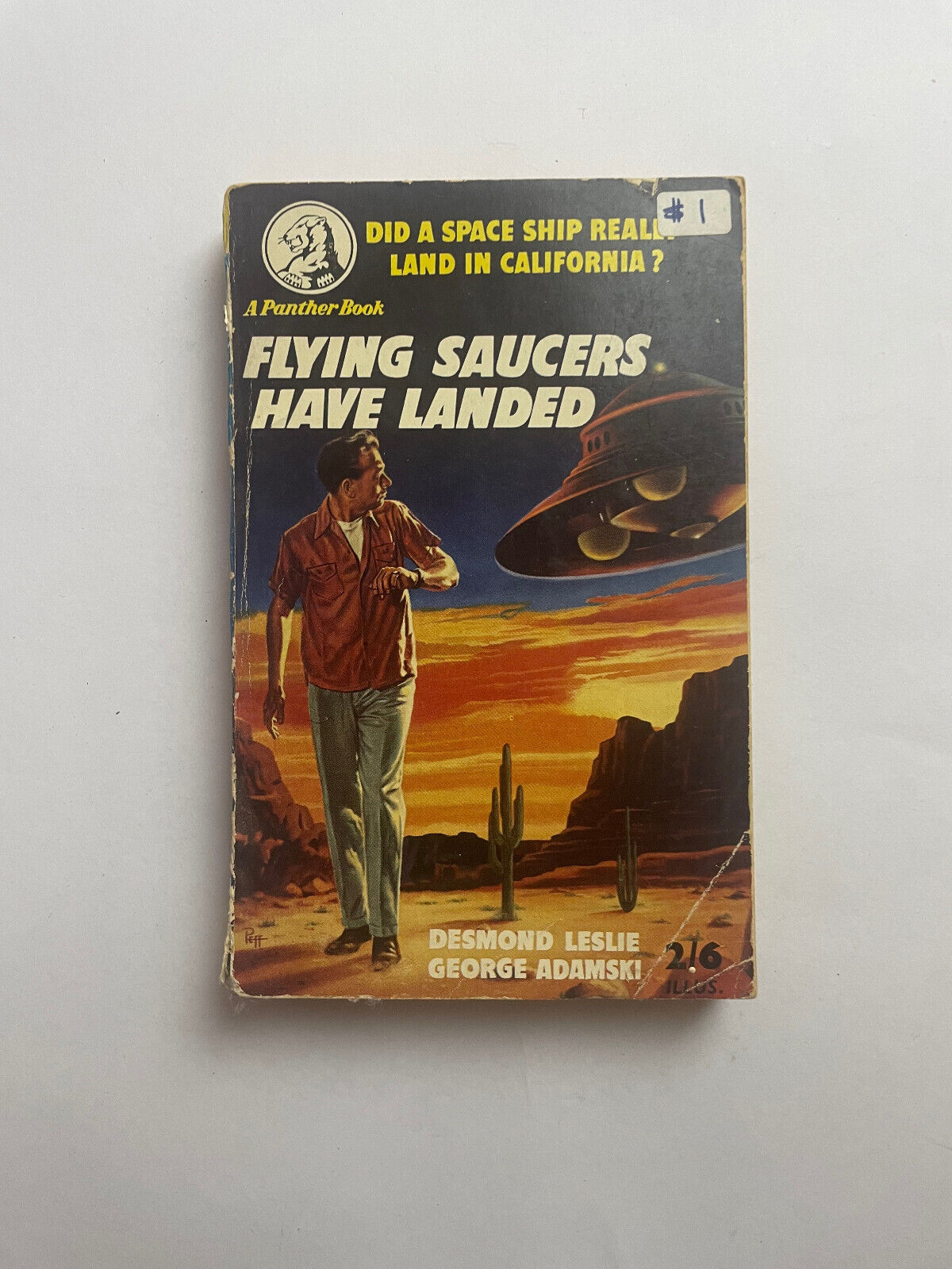 FLYING SAUCERS HAVE LANDED by Desmond Leslie  George Adamski Panther