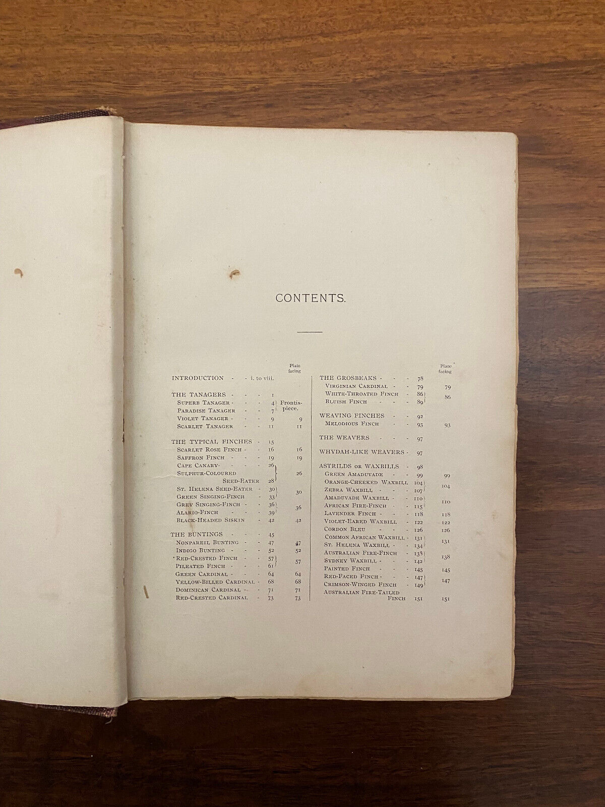 Foreign Finches in Captivity by Butler, Arthur G (Hardcover, 1899) 2nd edition