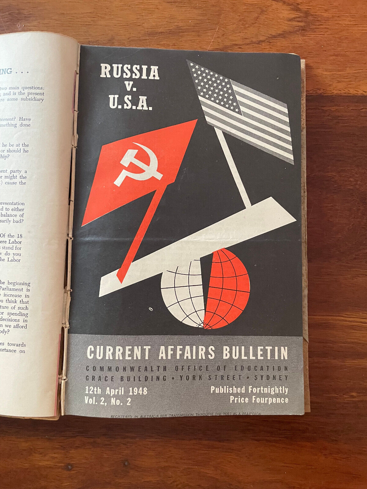 Current Affairs Bulletins (bound) from 1948