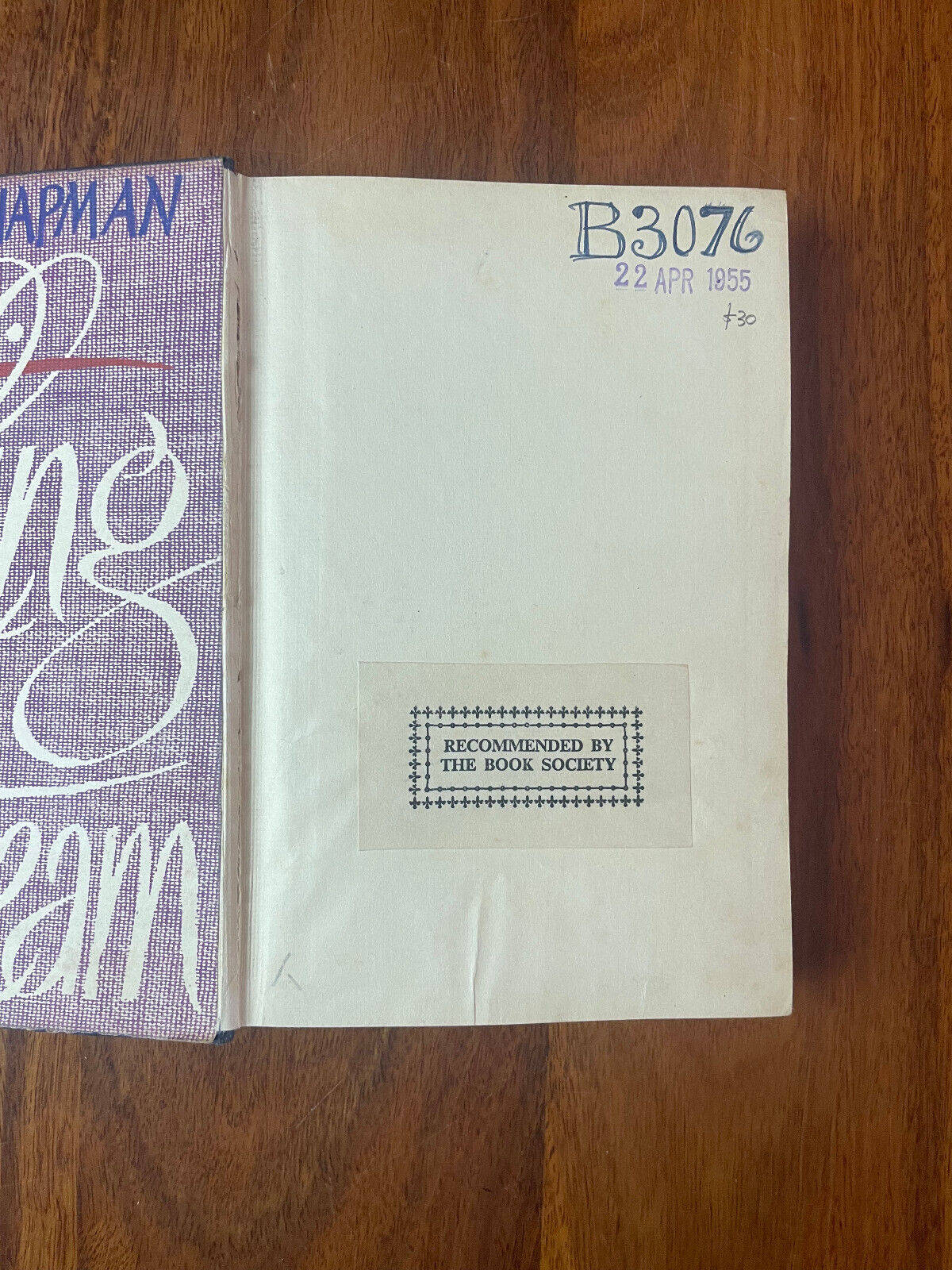 Falling Stream (1st Edition) Hester W Chapman Published by Jonathan Cape, 1954