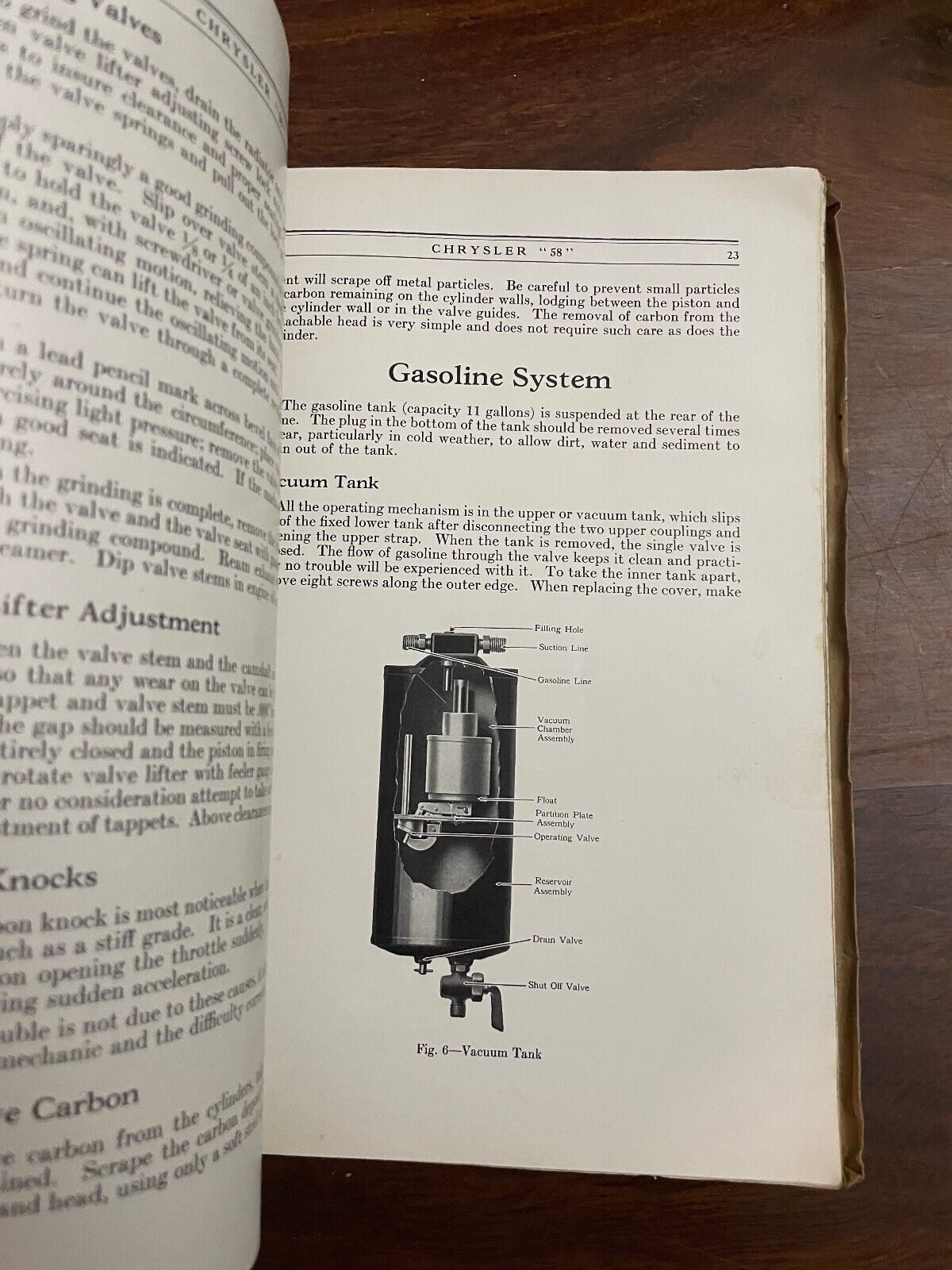 Original Chrysler "58" Instruction Book 1928 Owner's Manual