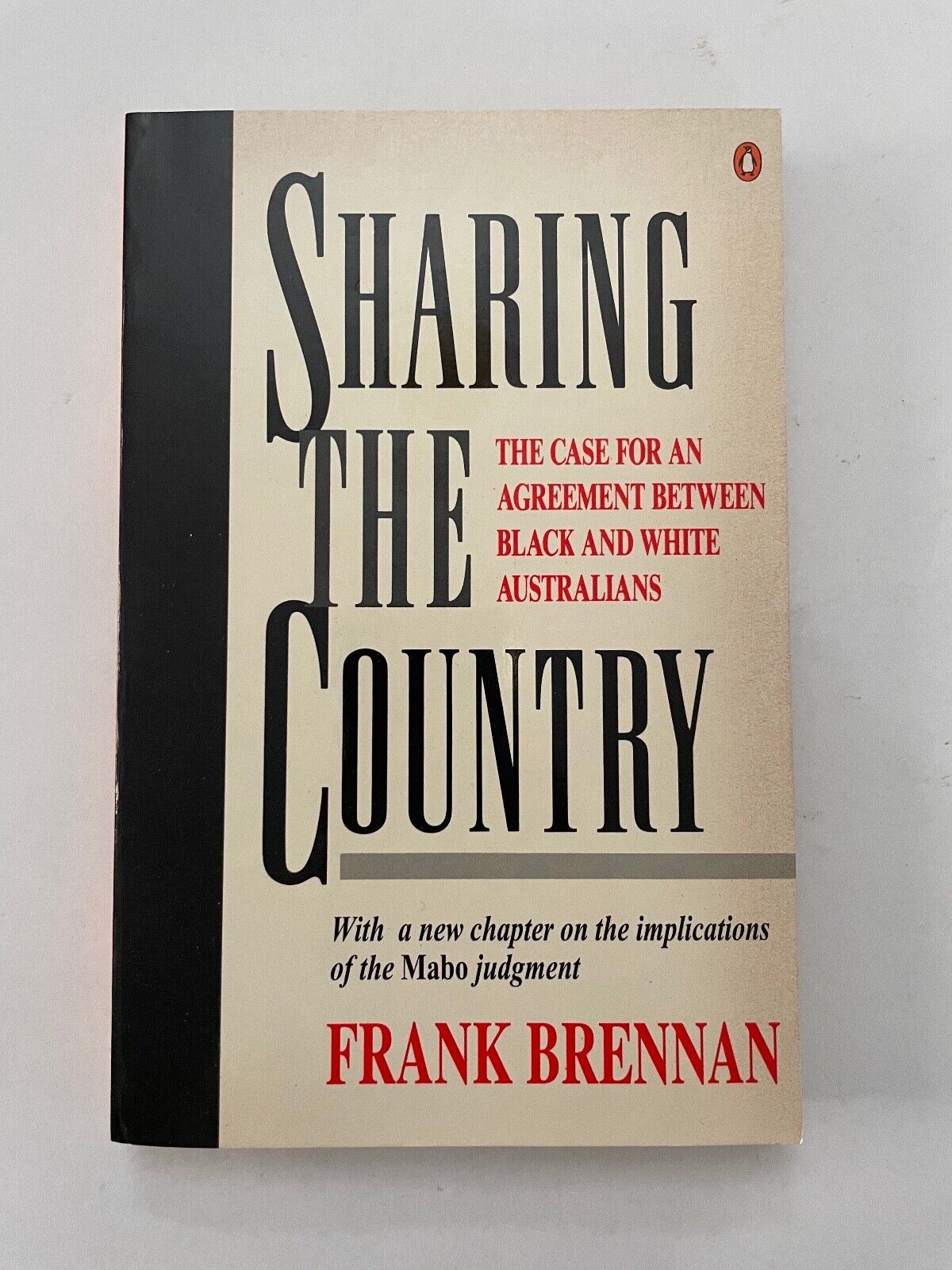 Sharing The Country By Frank Brennan 1991 Paperback Aborigines Rights Australia