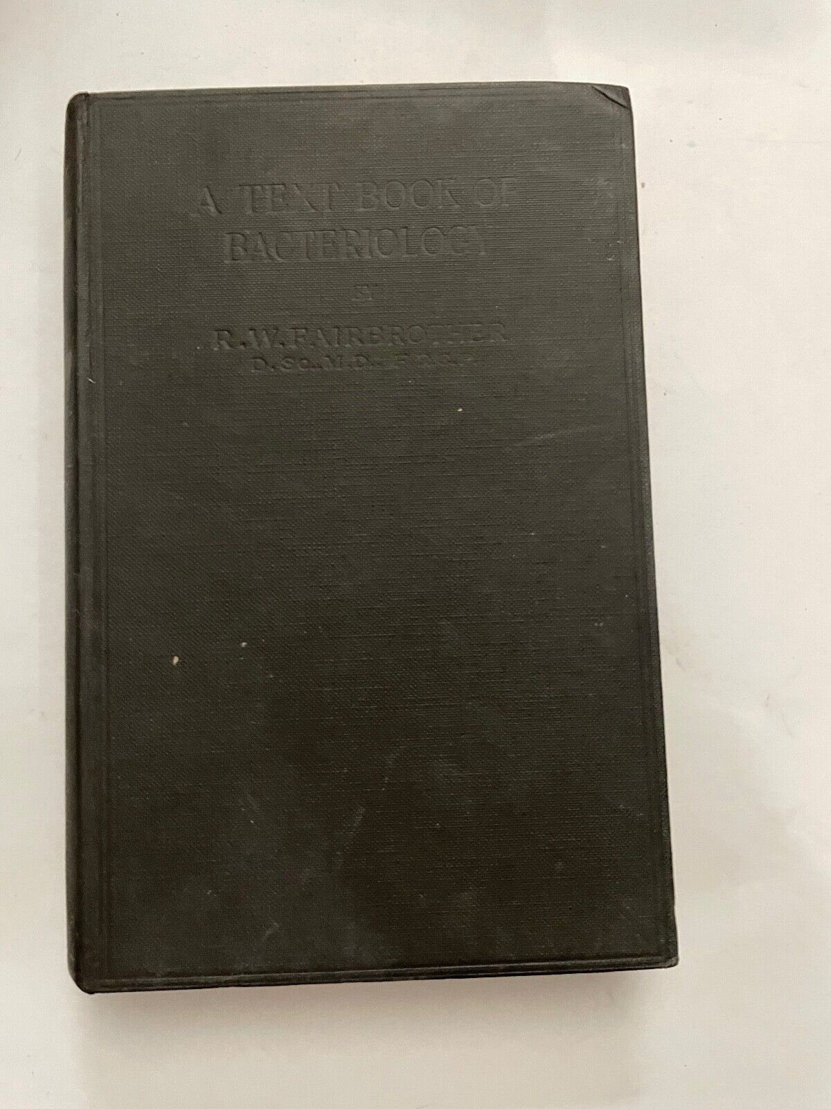 Text Book Of Bacteriology R W Fairbrother 7th Edition