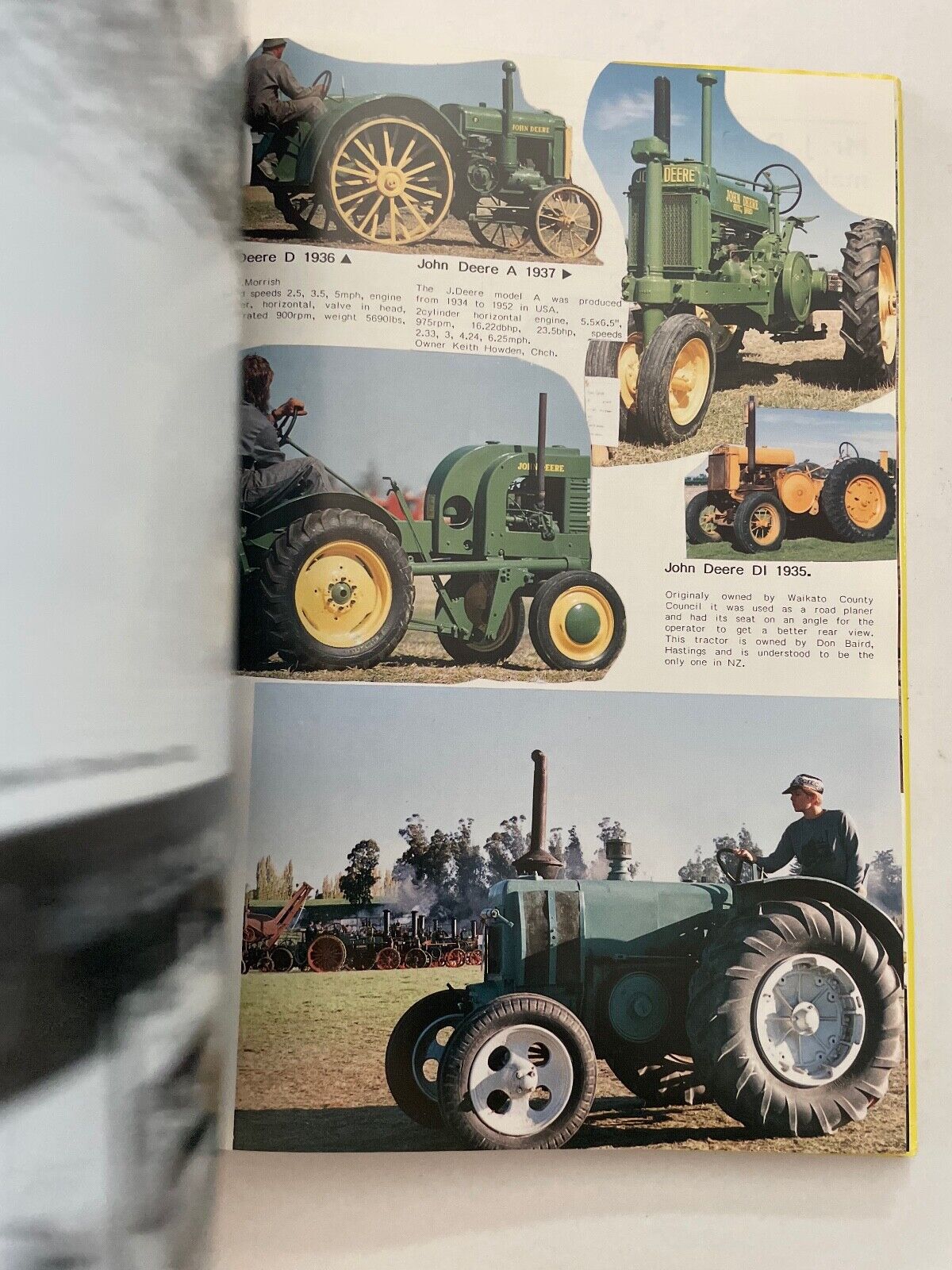 Farm Tractors in New Zealand by Richard H Robinson