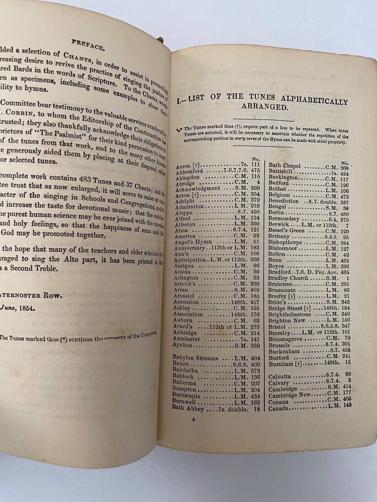 The Union Tune Book, A Selection of Pslam and Hymn Tunes Suitable for use in Con