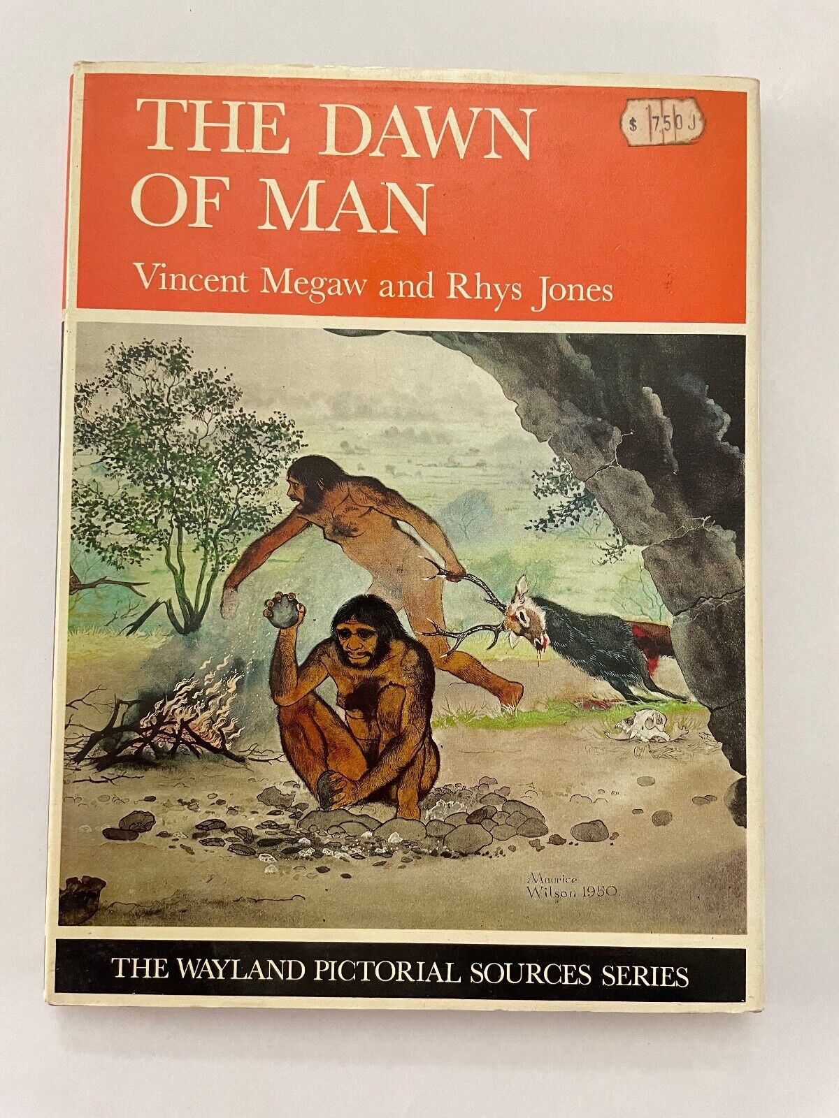 The Dawn of Man! Vintage 1972 HC / DJ Book by Vincent Megaw!