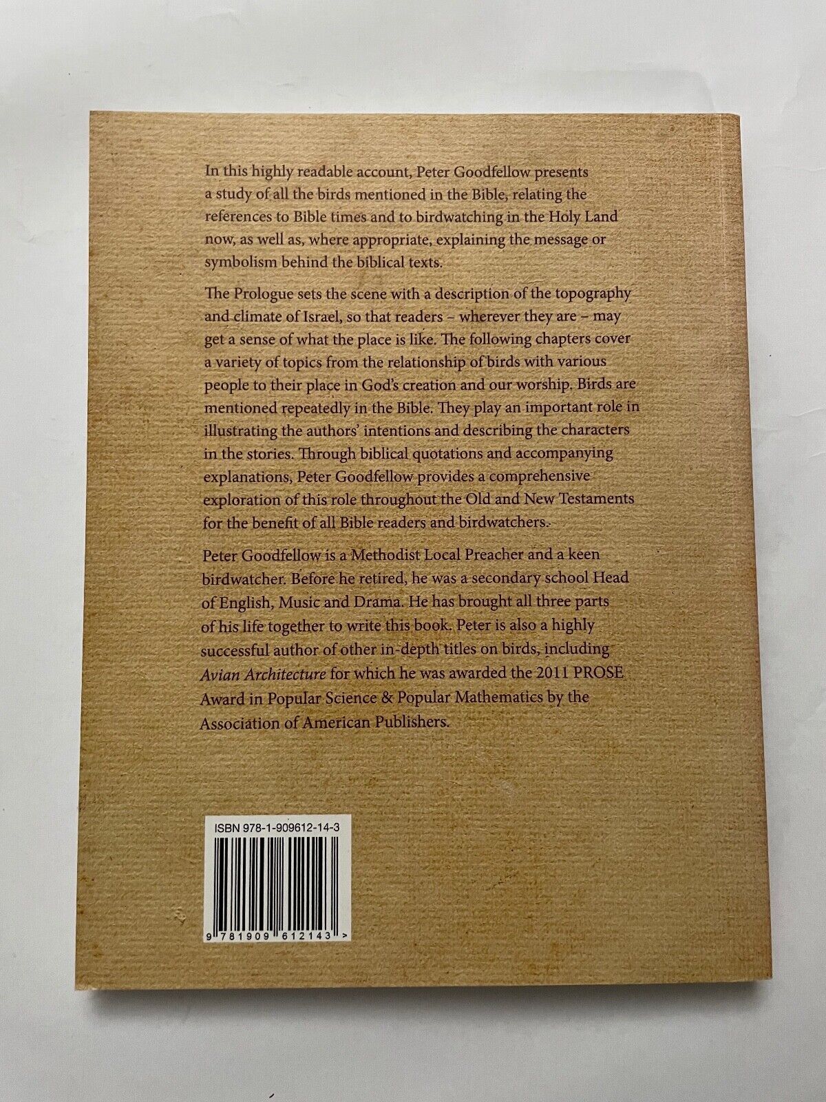 Birds of the Bible: A Guide for Bible Readers and Birdwatchers by Peter Goodfell